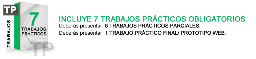 carrera con trabajos prácticos de programación web