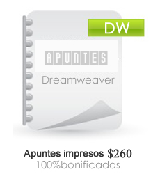 TEMARIO CURSO DREAMWEAVER