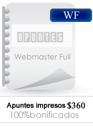 Apuntes curso de diseño web completo .webmaster design full