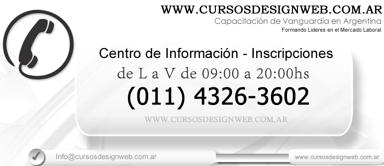 Cursos Design Web - cursos de diseño web en Buenos Aires Argentina