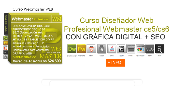 curso de diseño web