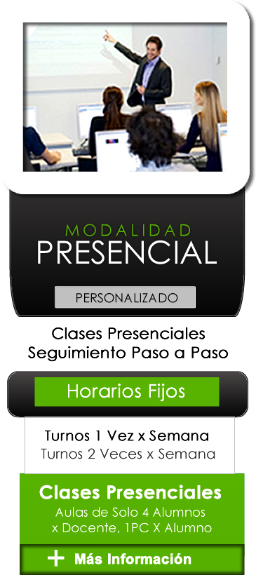 CURSO DISEÑO Y PROGRAMACION WEB PRESENCIAL